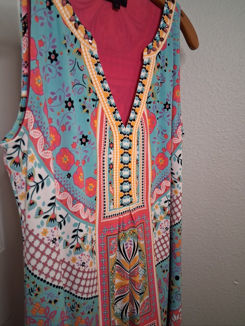 Hale Bob Printed Dress Medium